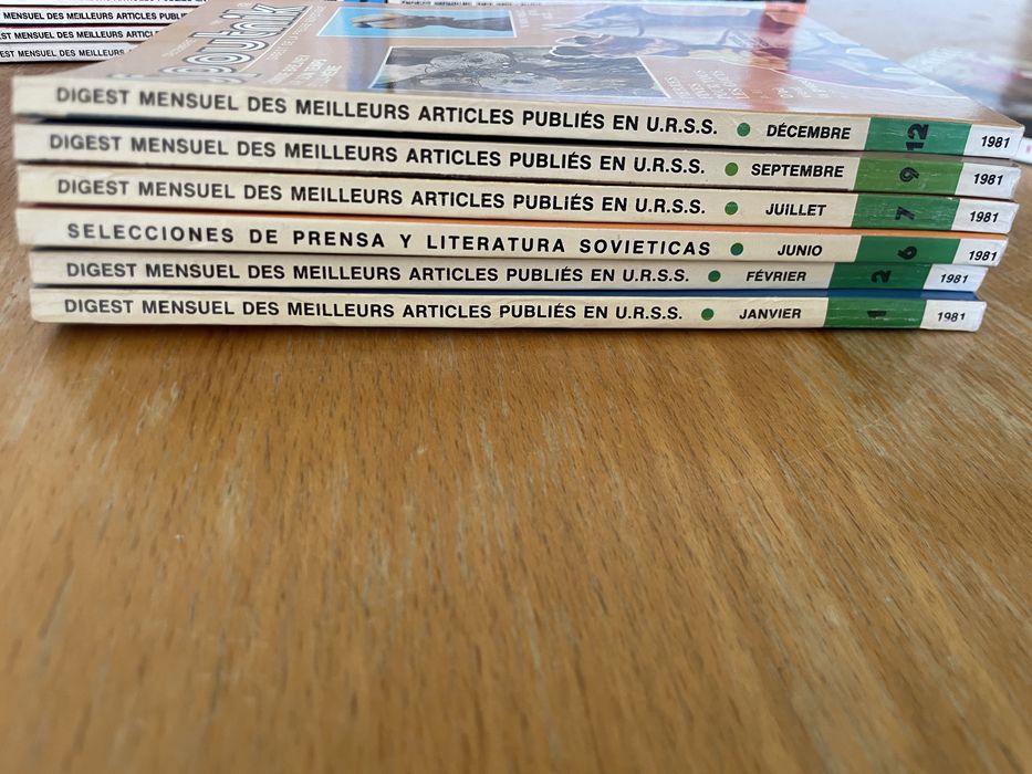 Revistas antiga URSS Spoutnik