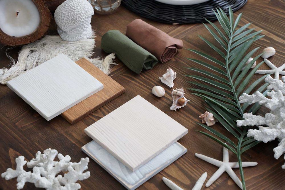 Drewniane pojedyncze łóżko woskowane HACIENDA 90x200