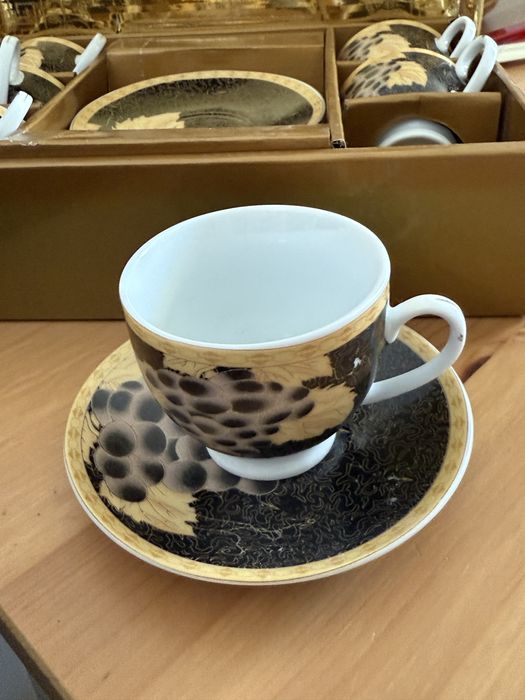 Zestaw 6 filiżanek do kawy