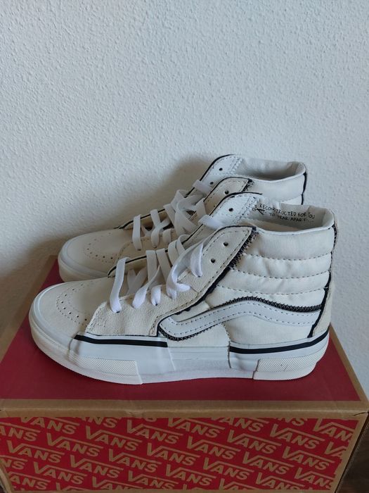 Vans Sk8-Hi Bege novo sem etiqueta