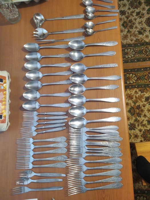 Вилки ложки ссср нержавейка