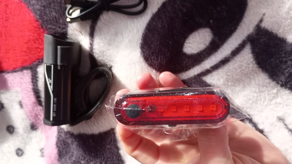 Światełka do roweru przód +tyl