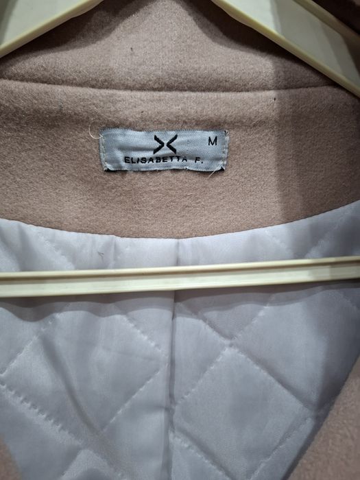 Płaszcz jesienno-zimowy z paskiem