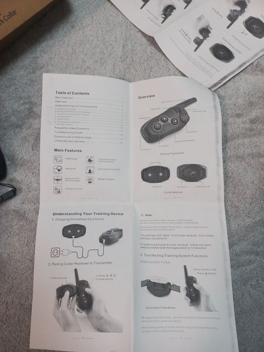 DOBE, DB400 2in1 Нашийник Антилай з функцією дресирування собак .