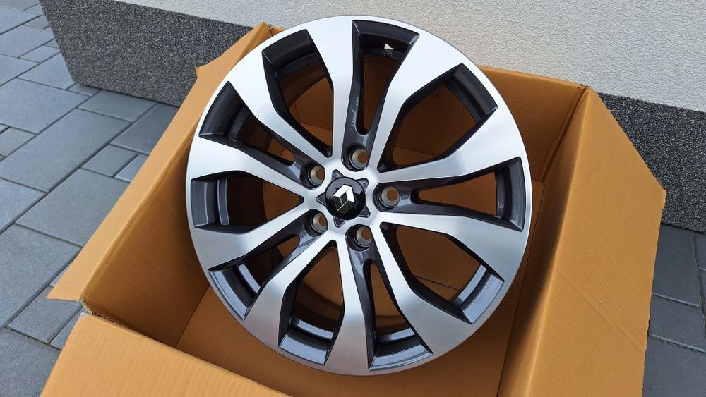 Nowe Alufelgi 5x114,3 R17 Renault Megane IV Kadjar Captur Nissan Qashqai Dacia