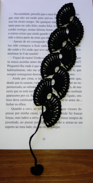 Marcador de Livros - Croché