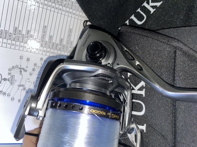 AMG SURF YUKI completamente novo! C/3 bobinas novas em aluminio!