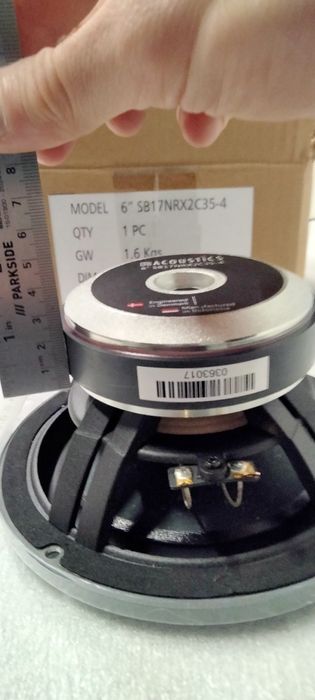 Sprzedam głośnikі firmy SB Acoustics model SB 17 NRX2C35-4