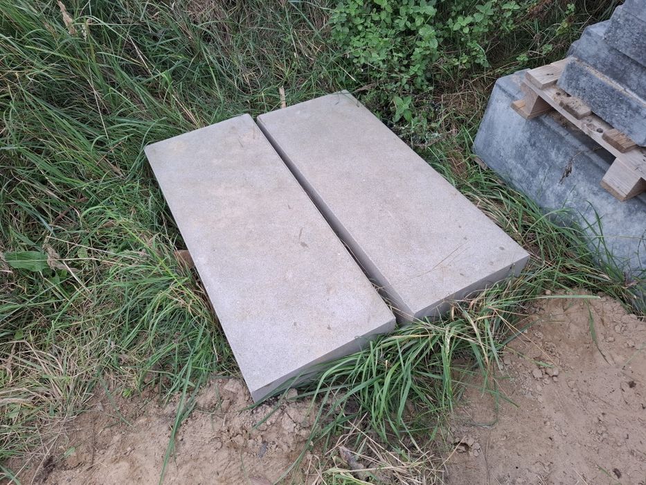 Szare stopnie schodowe Argento 100x40x15cm 2sztuki + docinki możliwość transportu Poznań i okolice