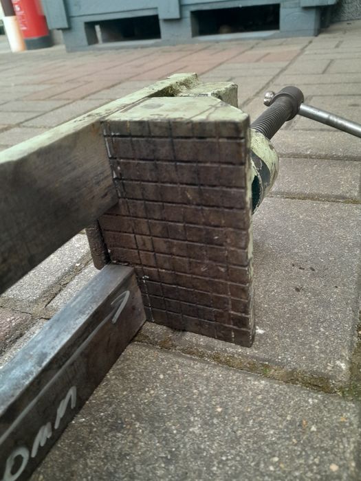 Imadło 120 mm imadło maszynowe