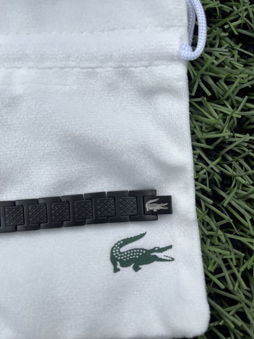 Без придоплати! Браслет Lacoste Лакоста срібний браслет