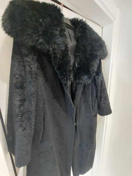 Casaco preto de senhora XL