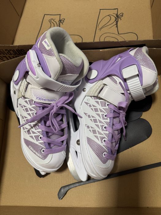 Детские раздвижные коньки Tempish Clips Ice Girl