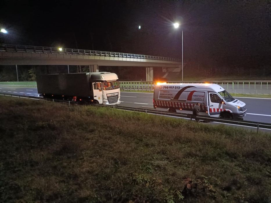 Mobilna wulkanizacja Tir  Zgorzelec A4 Olszyna A18 Drezno A4 Cottbus