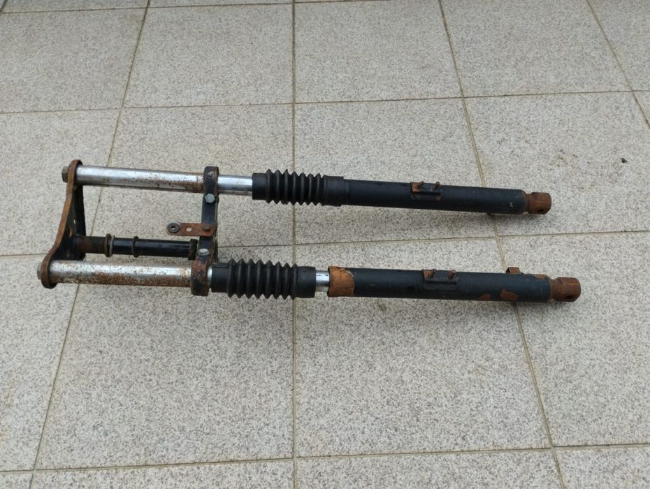 Suspensão frontal para motorizadas nacionais