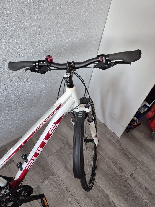 Rower trekingowy damka miejski cross aluminiowy Bulls Cross Swing 28 c