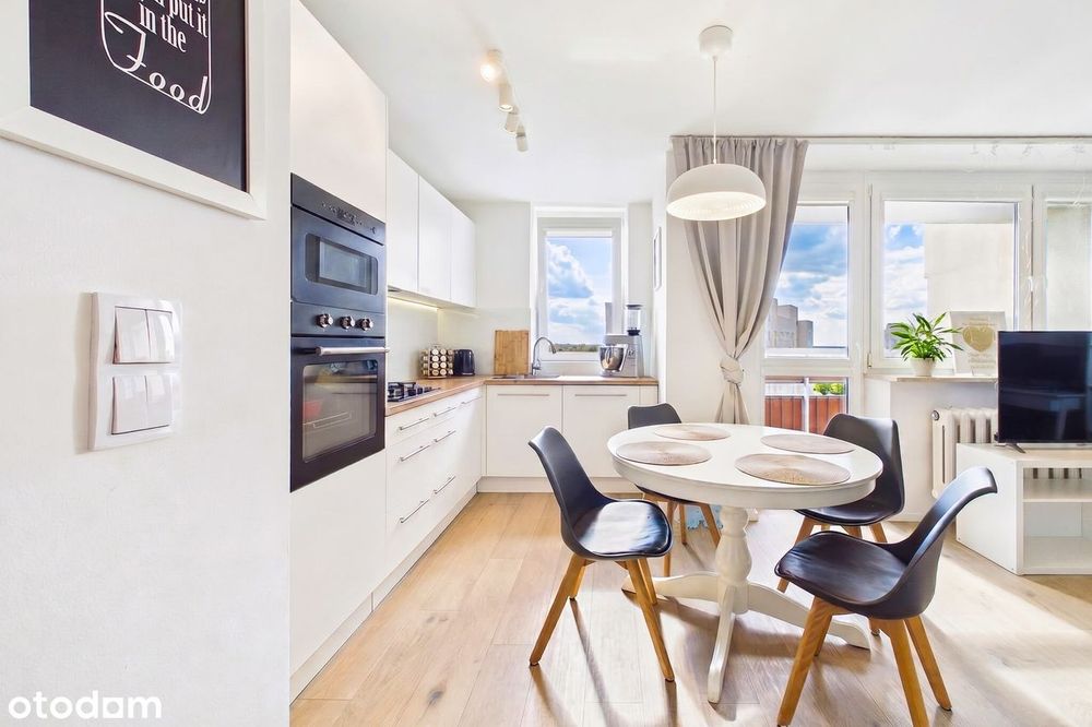 2 pokoje -umeblowane/wyposażone -balkon-blisko Metro