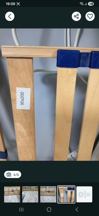 Stelaże drewniane 2 szt 90x200