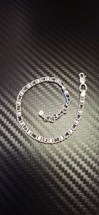 Серебряный браслет арабский  бисмарк