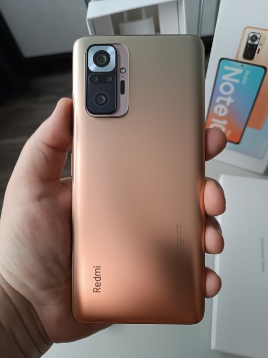 ИГРОВОЙ Xiaomi redmi note 10pro, память 6+5-128гиг,новое состояние.