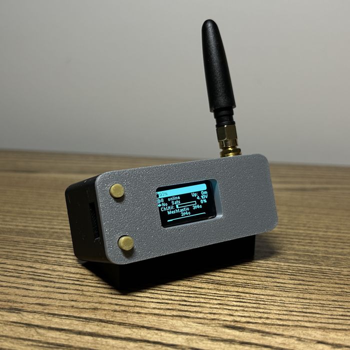 Heltec V3, 433 MHz, Meshtastic, автономний месенджер