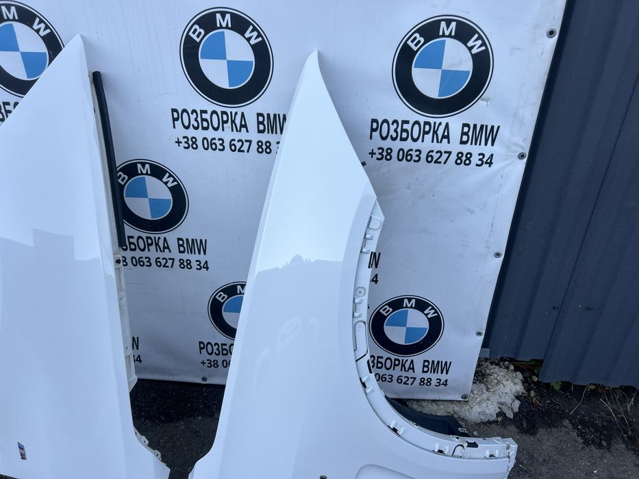 Крила bmw x5 f15 бмв Alpinweiss III (Alpine White III) - білий колір