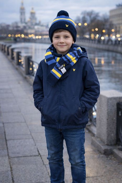 Lyle scott,  бомбер, шапка, шалик