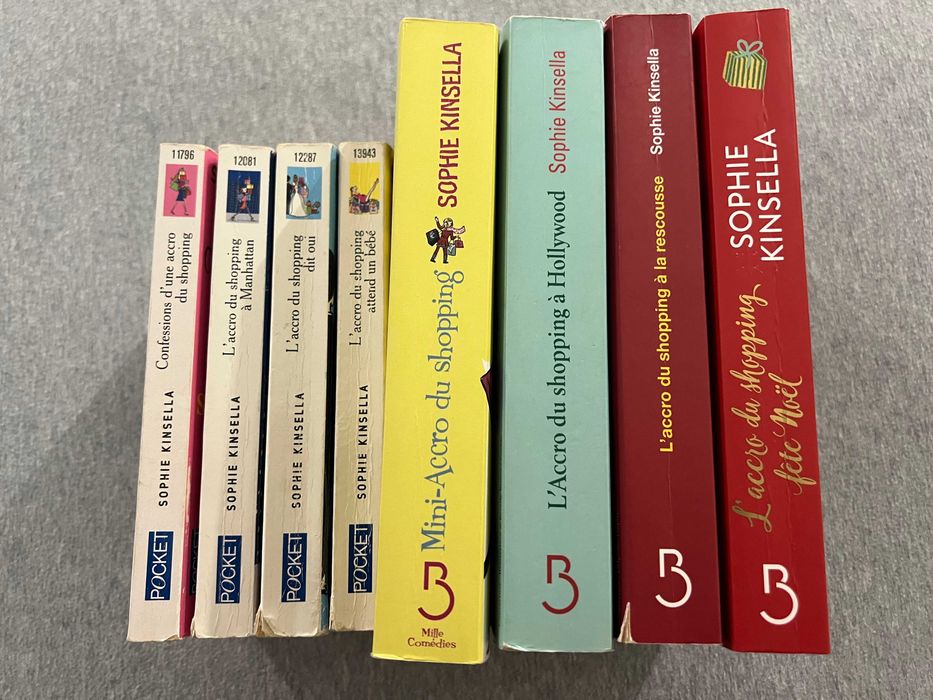 Conjunto de livros (8) Sophie Kinsella
