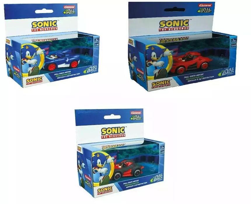 P&S Team Sonic Racing assorted mix. Carrera