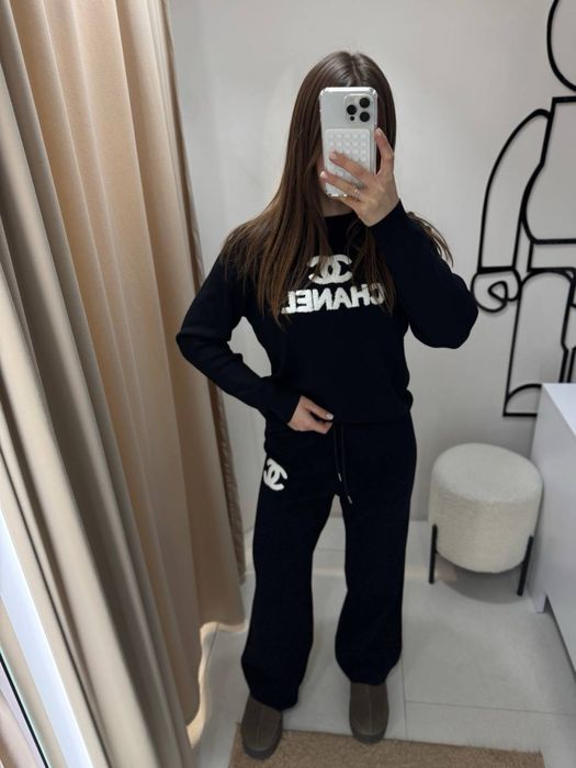 Трикотажний костюм Chanel, S/M