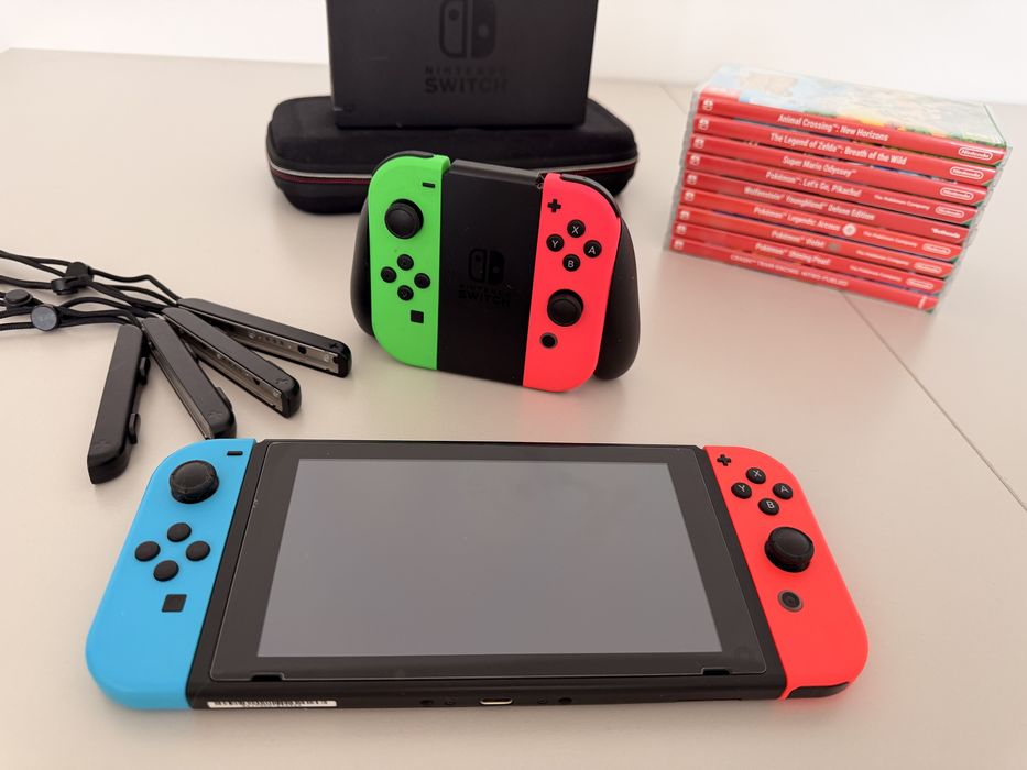 Nintendo Switch v2 + 1 gra gratis