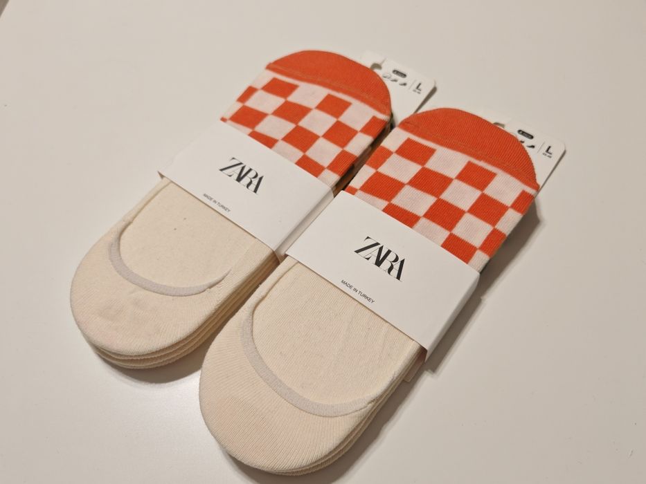 ZARA Nowe stopki, rozmiar 43-46, 2 x 4 pack. Okazja.
