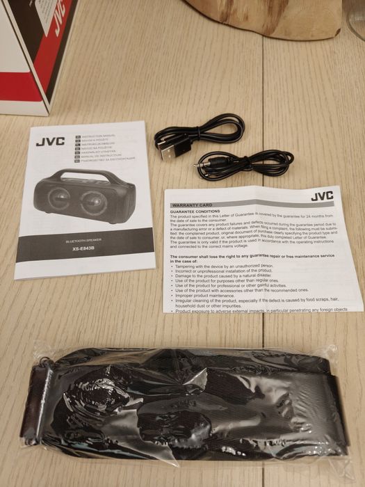 Nowy Głośnik Bluetooth JVC
