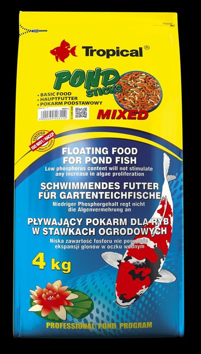 Tropical Pond Sticks Mixed 1l /90g