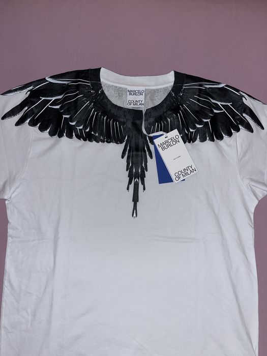 Wyprzedaż t-shirt męski Marcelo Burlon COUNTY OF MILAN.