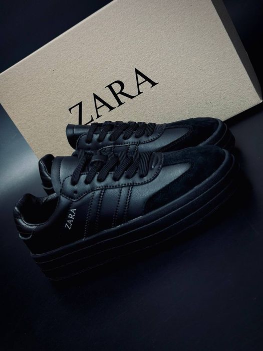 Черные женские красовки весна/Zara женские/зара кеды кросовки zara