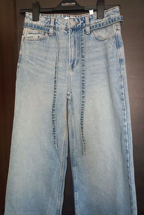 Wide leg jeans szerokie