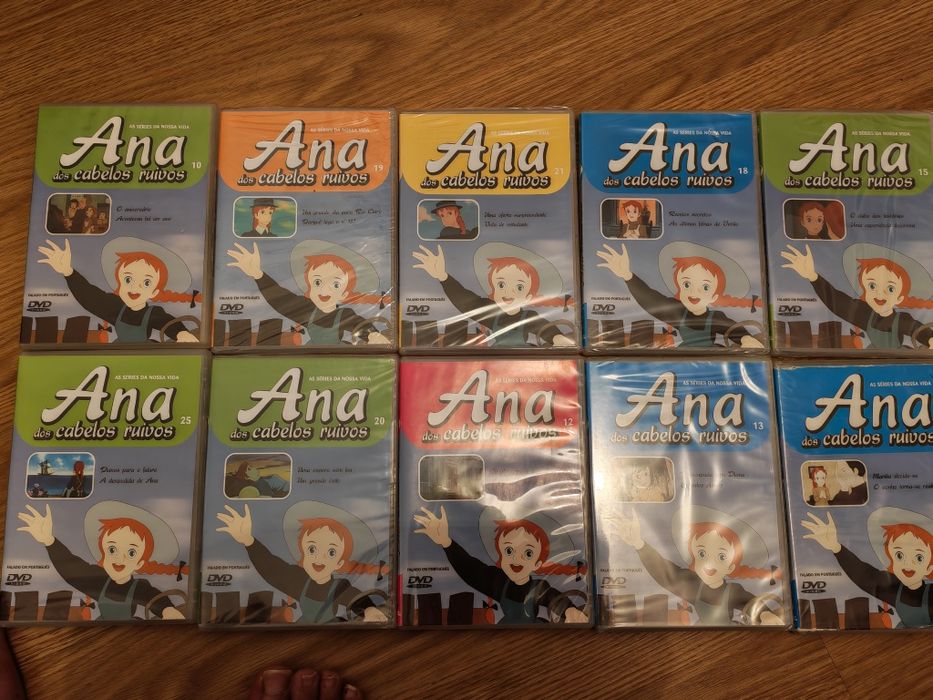 DVDs Ana dos cabelos ruivos