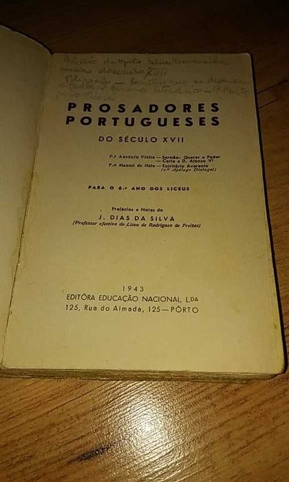 Prosadores portugueses do século XVII