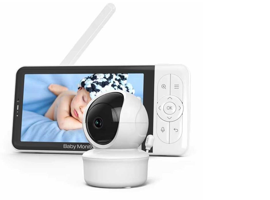 Видеоняня беспроводная НОВИНКА! Baby Monitor 6T HD с поворотной камеро