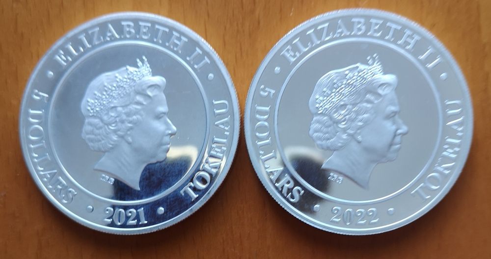 moedas prata onças Deusa Europa (#2)