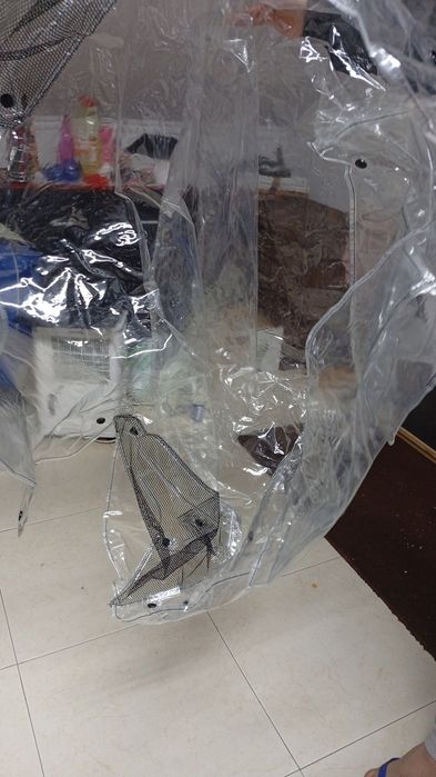 Capa de chuva para carrinho de bebê