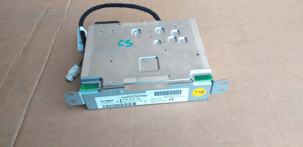 citroen c3 iii 16r- radio nawigacja 9820250480