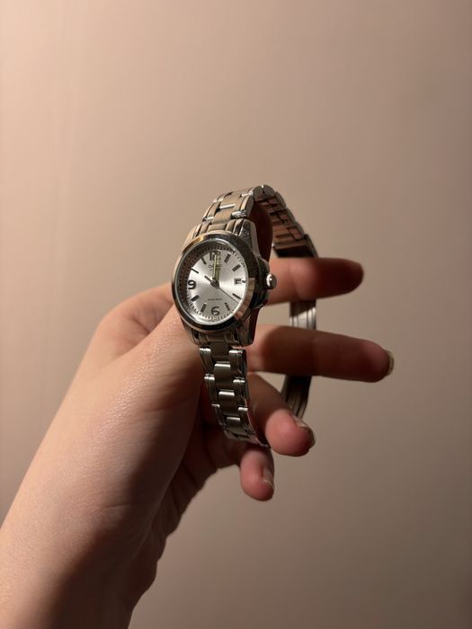 Жіночий годинник Casio LTP-1215A-7A срібний оригінал