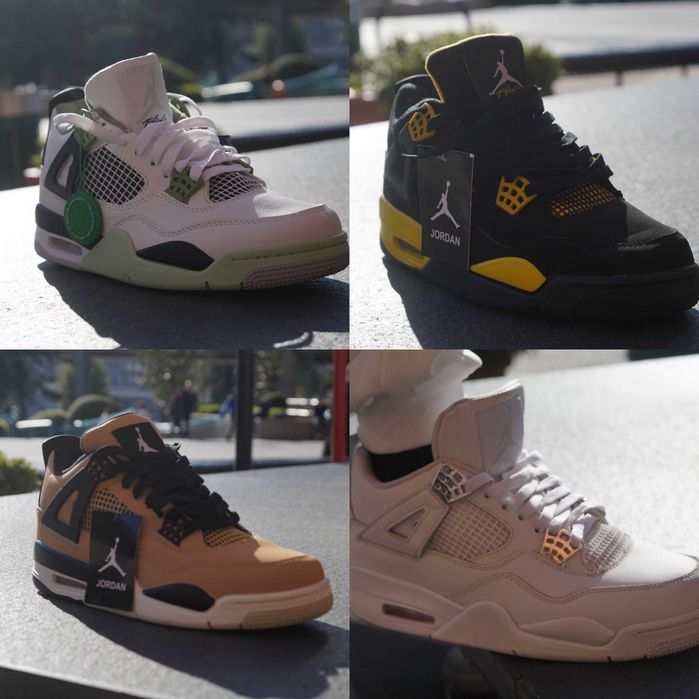 Jordan 4´s vários modelos
