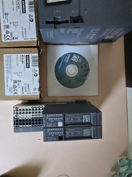 Zestaw Siemens PLC 1512 Cpu + dodatki
