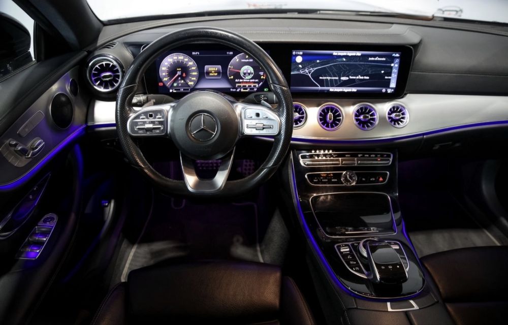 Mercedes E220d coupe AMG line Nacional