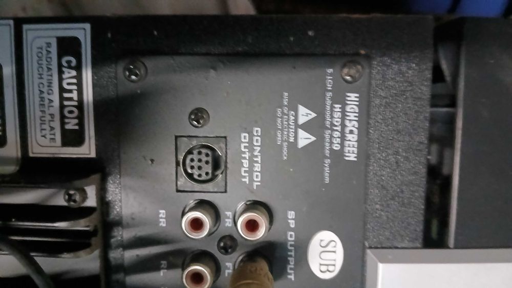 subwoofer amplificado