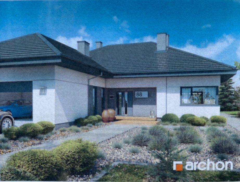 PROJEKT- Dom w Przebiśniegach 2 (2G)