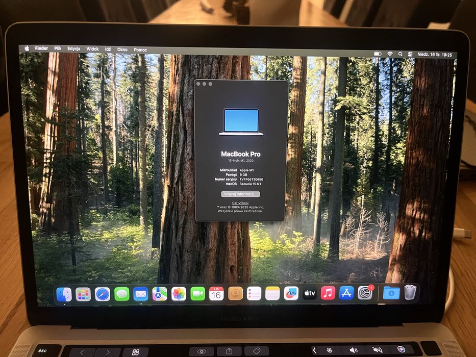 Macbook Pro Apple 13,3’ M1 2020 Touch Bar